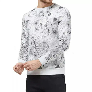 Sweat-shirts en molleton 100 % coton pour homme, décontractés, hiver, couleur unie, respirants, séchage rapide, vente en gros - Product Image 3