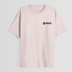 Camiseta Holgada con Logotipo Personalizado, Estampada, Lisa, Extra Grande, 100% Algodón, Talla Grande, Transpirable, de Secado Rápido, Ecológica para Hombre - Product Image 1