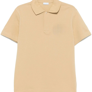 Chemise décontractée à manches courtes en coton respirant de couleur unie avec logo personnalisé pour homme, très vendue - Product Image 5