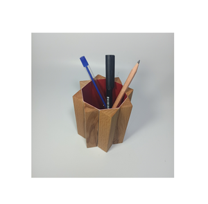 Porte-stylos en bois d'acacia, nouveau design, pour le rangement des fournitures de bureau, meilleur cadeau pour les entreprises, à un prix incroyable - Product Image 4
