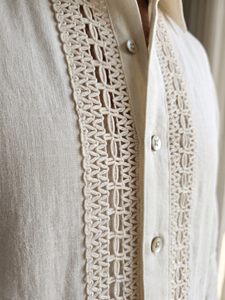 Ribete de encaje calado de algodón artesanal para cortinas, artículos para el hogar, manualidades y textiles decorativos - Product Image 6