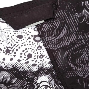 Shorts MMA pour hommes rouge et noir, impression par sublimation, séchage rapide, coupe classique, vêtements de sport - Product Image 5
