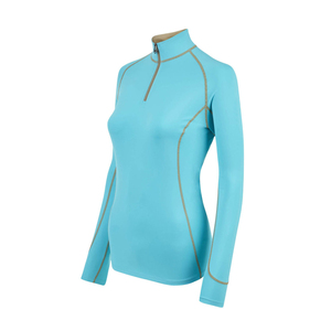 Wholesale Low Price OEM Custom Compression Sports <b>Tops</b> Horse Riding Women Long <b>Sleeve</b> Show Equestrian Shirt Hot Sale - Product Image 6