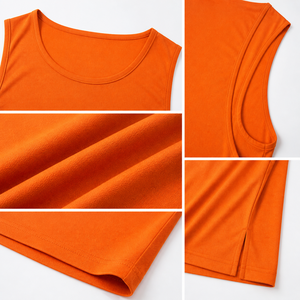 Débardeur ample pour homme en mélange de coton respirant de qualité supérieure. Coupe ample et stylée pour la salle de sport ou la rue, confort maximal, service OEM. - Product Image 6