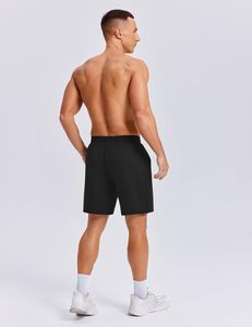 Pantalones Cortos Modernos y Cómodos para Hombre, de Tela de Algodón, Transpirables, Suaves, con Cintura Elástica, Casuales, para Playa, Deportes, Correr, Uso Diario, Ropa de Moda - Product Image 2