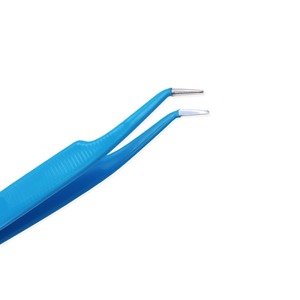 Pince bipolaire de bijoutier à pointes courbées, à usage unique avec câble - Product Image 5