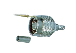 ขั้วต่อแบบ N ตัวผู้ 50 โอห์ม แบบ Crimp RF Coaxial Adapter แบบ In Line ชนิดแขวนตรง ขั้วต่อแบบตรง ชุดสายเคเบิลประกอบสำเร็จ - Product Image 5