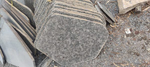 بازلت أسود هندي حديقة في الهواء الطلق حجم المناظر الطبيعية Hardscape ممر غير منتظم ممر عشوائي Pavers مجنون - Product Image 3