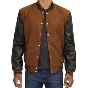 เสื้อแจ็คเก็ตปักโลโก้แบรนด์คุณภาพสำหรับผู้ชาย ฤดูหนาว คอลเลคชั่นใหม่ ขายส่ง เสื้อผ้าลำลอง - Product Image 1