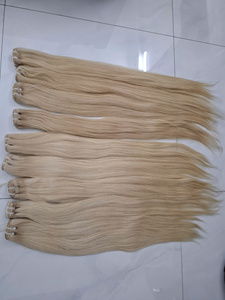Extensions de cheveux humains indiens Remy 613 droites blanchies vagues douces prix raisonnable pour Texture naturelle cheveux doux - Product Image 4