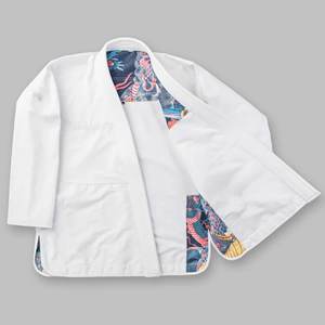 ชุดยิวยิตสู Bjj Gi แบบมีซับใน พร้อมปักโลโก้แบบ Sublimated และป้ายปักลายตามสั่ง สำหรับฝึกซ้อม - Product Image 3
