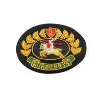 2026 Écussons brodés 3D faits main, personnalisables avec nom et logo, à coudre ou thermocollants, hautement personnalisables, accessoires pour uniformes et sacs, badges tendance
