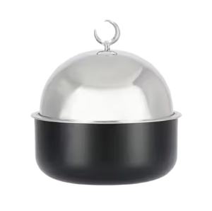 Hot Pots en métal exquis Pot de service de nourriture Casserole faite à la main très décorative Mariage élégant, hôtel, événements et utilisation de buffet - Product Image 1