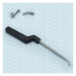 Cureta Cervical Karlin Premium de Ángulo Inverso # Instrumento Quirúrgico de Columna Vertebral para Microdiscectomía de Acero Inoxidable de 9.5 Pulgadas - Product Image 1