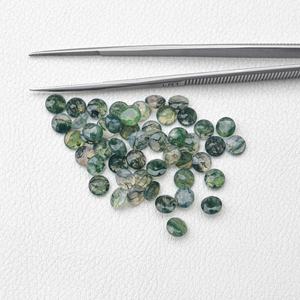 พลอยโมรามอสเจียระไนทรงกลม6มม. ธรรมชาติคุณภาพสูงสำหรับทำเครื่องประดับจากผู้ผลิตในราคาโรงงาน - Product Image 1