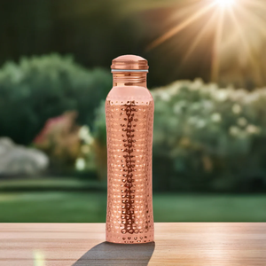 Traditional Looking Copper <b>Bottle</b> Design With Complete Copper Metal for Home and Tabletop Decor at Reasonable Price - Product Image 2