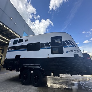 Cómoda caravana mini RV estándar australiano con capacidad para 4 personas, espacio de vida moderno, área de cocina funcional y almacenamiento conveniente. - Product Image 6