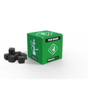 Briqueta de carbón de Cachimba de Indonesia Shisha de la mejor calidad, carbón de cáscara de coco Natural de grado superior de ceniza baja, etiqueta privada OEM - Product Image 1