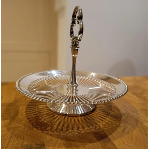 Supports à gâteaux ronds en métal, en acier inoxydable, finition argentée, plateaux de présentation de desserts pour la décoration de la maison et des hôtels, centre de table - Product Image 3
