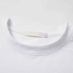 T-shirt décontracté pour homme avec logo personnalisé, effet vieilli, lavage vintage, coton épais, fournisseur en gros, OEM ODM - Product Image 3