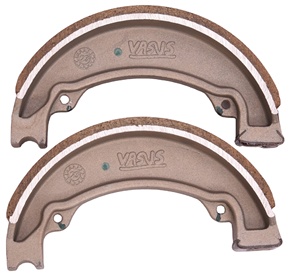 Plaquettes de frein à tambour haute performance sans amiante Vasus Splendor Modèle SPL Garantie 3000 km État neuf Moto arrière - Product Image 2