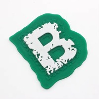 Personnalisez votre propre logo, couleur, texte, nom et numéros - Patchs en caoutchouc 3D en silicone PVC - Accessoires - Patch en caoutchouc souple PVC avec fermeture auto-agrippante