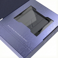 Boîte d'expédition en carton ondulé personnalisée, auto-adhésive, avec bande de déchirement, inviolable, en carton ondulé E, emballage recyclable, matériaux recyclés
