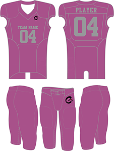 Último diseño Ropa deportiva al aire libre Uniforme de fútbol americano de manga corta de tamaño personalizado de alta calidad - Product Image 2