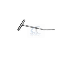 CLASTY INSTRUMENTS Pinza de sujeción de canal tipo T, manual, reutilizable, de acero, para fémur y tibia, instrumentos quirúrgicos, portaagujas - Product Image 6
