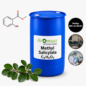 Aromaaz International Methyl Salicylate C8H8O3 98% to 99.9% Purity Synthetic Herbal Flavor Liquid - Product Image 6