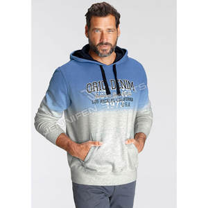 Sweat à capuche noir décontracté pour homme en polaire polyester/coton, coupe ample avec poche, respirant, hiver, logo personnalisé Besos - Product Image 4