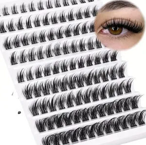 Free Sample Wholesale Cluster Mink Eyelash Extension Premade Volume Fans 0.07 to 0.1mm YY Lash Extensions