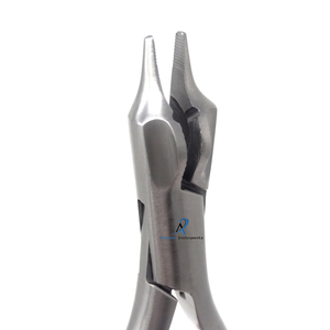 Pince orthodontique universelle pour la mise en forme de boucles de fil, l'ajustement des brackets et la coupe de fil d'arc – Outil dentaire en acier - Product Image 6