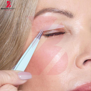 Pince à cils 2026 : Meilleur produit pour extensions de cils, prise antidérapante confortable, pointes droites de précision en fibre - Product Image 2