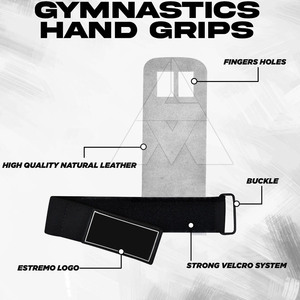 Poignées de gymnastique de sécurité fitness les plus vendues à faible MOQ, en matériau durable, avec marque privée - Product Image 3