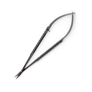 Tijeras Microquirúrgicas Manuales al por Mayor, 7.5 Pulgadas, Hoja Recta Afilada, Recubrimiento Azul, Acero Inoxidable, Instrumentos Neuroquirúrgicos - Product Image 4