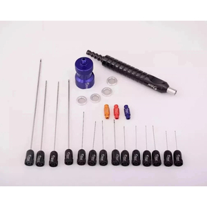 Juego de cánulas tipo tulipán Super Luer Lock para injerto de grasa facial, kit de 23 piezas de instrumentos de cirugía estética de acero inoxidable, CE ISO - Product Image 1