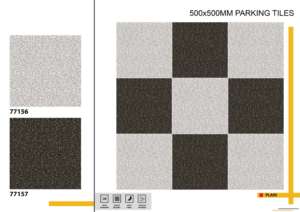 Baldosas de Estacionamiento Resistentes de 500X500MM Diseñadas para Infraestructura Pública con Mayor Resistencia al Desgaste y Atractivo Funcional - Product Image 4