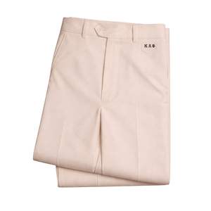 Pantalones de Corte Recto Kappa Alpha Psi Color Crema, Ropa de Fraternidad Griega con Ajuste Entallado, Estilo Clásico y Comodidad Premium - Product Image 6