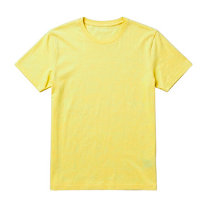 เสื้อยืดฟิตเนสผู้ชาย ผ้าฝ้าย 200 กรัม สีพื้น ไม่เป็นขุย แห้งเร็ว ระบายอากาศดี แขนสั้นถักด้านหน้า รับสกรีนลาย - Product Image 3