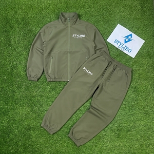 Conjunto de cortavientos de invierno impermeable y ligero de alta calidad para hombre, de secado rápido y color sólido, altamente recomendado. - Product Image 4