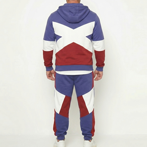 Men's Plus Size Tracksuit Wholesale High-Quality Zip-Up Hoodie Jogger <b>Pants</b> OEM Winter 450 GSM Fleece Tracksuits Men - Product Image 2