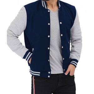 Veste universitaire élégante pour homme, idéale pour l'hiver, en tissu de laine léger et coupe classique. - Product Image 1