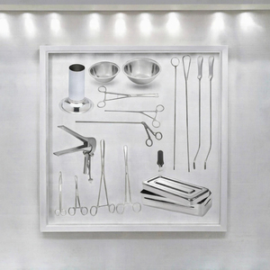 Kit d'insertion de DIU, ensemble d'instruments gynécologiques professionnels pour l'insertion, le placement, l'examen et la surveillance clinique des dispositifs intra-utérins - Product Image 4