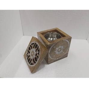 Decorative Bone Inlay <b>Oud</b> Burner Handmade <b>Bakhoor</b> Incense Holder for Living Room Decor - Product Image 1