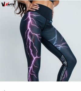 เลกกิ้งแบบใหม่ขายส่ง เลกกิ้งออกกำลังกายสำหรับผู้หญิง กางเกงโยคะ เสื้อผ้าออกกำลังกาย - Product Image 1