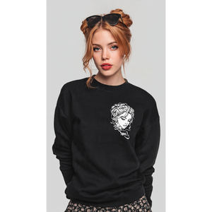 Sweat-shirts à capuche OEM pour femmes, style streetwear hiver, épaules tombantes, 550 GSM, poids lourd - Product Image 4