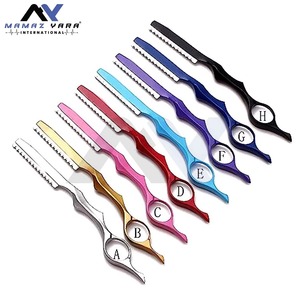 Navaja de Afeitar Profesional de Acero Inoxidable de Alta Calidad, Cuchilla Recta para Cortar el Cabello, para Peluquería y Cuidado Personal - Product Image 1
