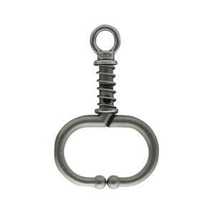 Anillo Nasal Grande de Acero Inoxidable de 70mm para Ganado, Abrazaderas Nasales para Toros, Anillos de Tracción Nasal para Vacas, Herramienta de Amarre, 1 Unidad - Product Image 2