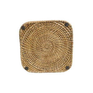 Panier de rangement décoratif en osier Décoration d'intérieur Panier tissé en rotin d'organisation - Product Image 5